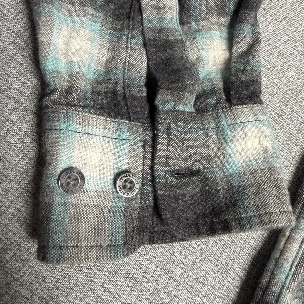 Pendleton Thomas Kay Collection Plaid Flannel But… - image 5